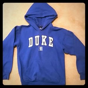 A duke sweatshirt